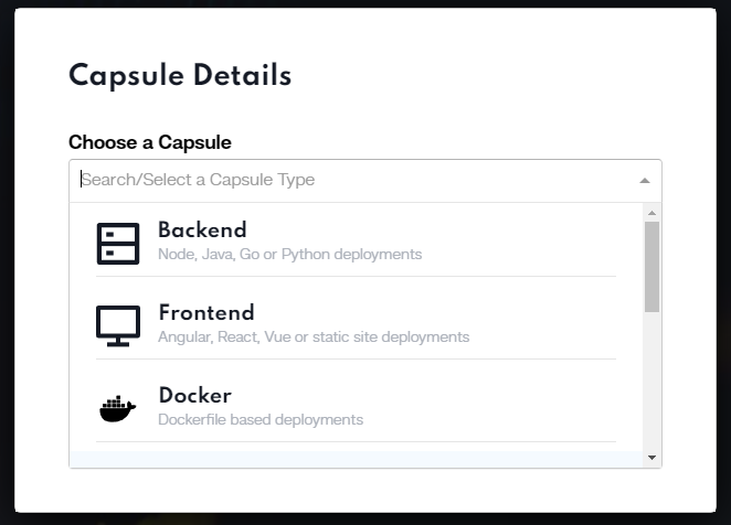 Initiating performance-focused capsules for MERN in Code Capsules