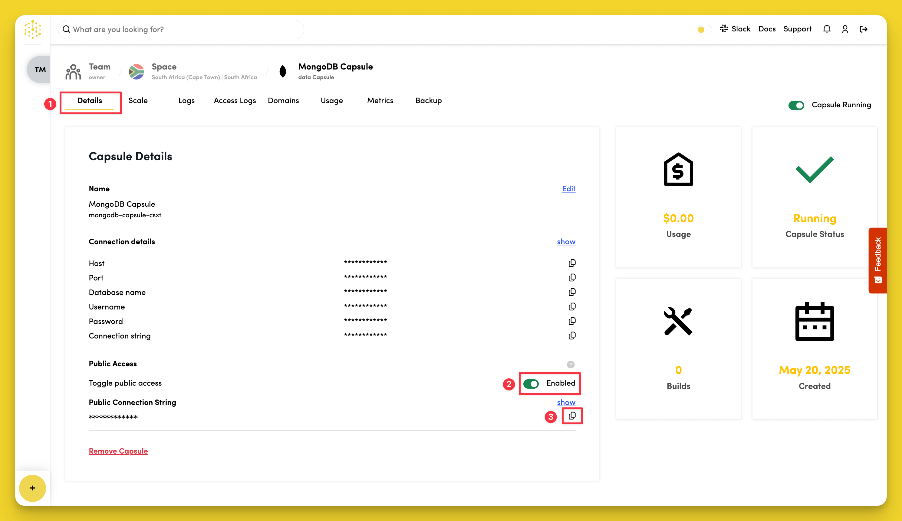 Get Connection String