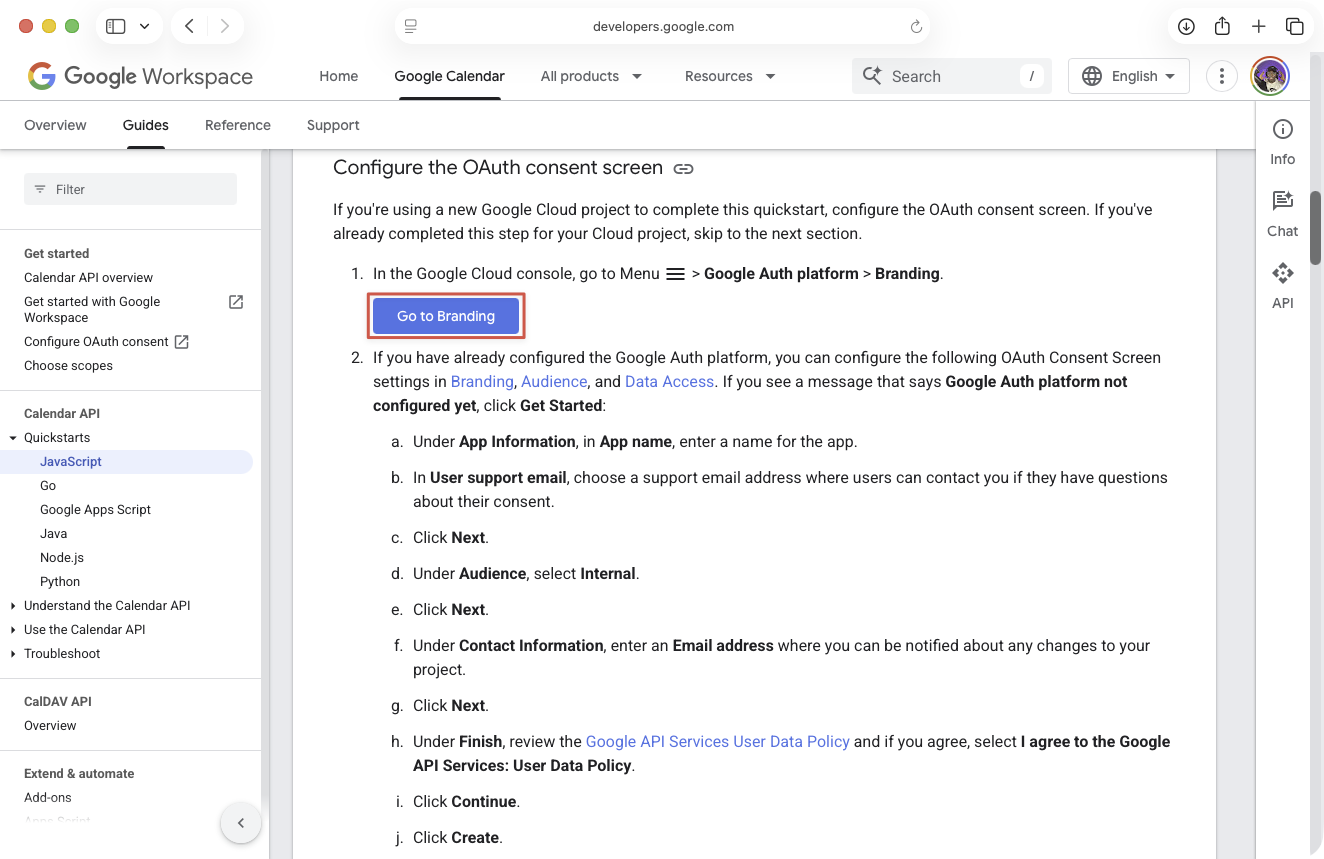 Telegram Agent Google Oauth Consent Screen